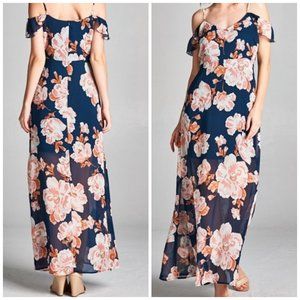Floral-Chiffon-Dress